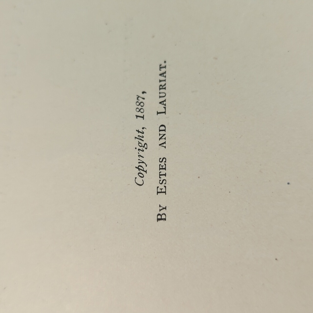 True First Edition, 1887, Hans Christian Andersen's Fairy Tales, Estes & Lauriat - Picture 4 of 10